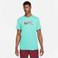 Nike Mens Dri-FIT Swoosh T-Shirt- Teal - thumbnail image 1