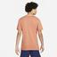 Nike Mens Dri-FIT Swoosh T-Shirt- Orange - thumbnail image 2