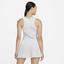Nike Womens Court Tennis Dress - White/Washed Teal - thumbnail image 2