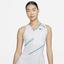Nike Womens Court Tennis Dress - White/Washed Teal - thumbnail image 3