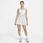 Nike Womens Court Tennis Dress - White/Washed Teal - thumbnail image 6
