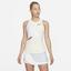 Nike Womens Slam Tennis Tank - White - thumbnail image 1