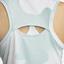 Nike Womens Printed Tennis Tank - White/Mint - thumbnail image 4