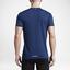 Nike Mens Cool Tailwind Stripe Top - Deep Royal Blue - thumbnail image 6