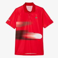 Lacoste Mens Sport x Novak Stretch Polo - Red