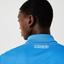 Lacoste Mens Pique And Mesh Polo Shirt - Blue/White - thumbnail image 6
