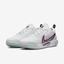 Nike Womens Zoom Pro Tennis Shoes - White/Dark Beetroot