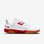 Nike Mens Vapor Lite Clay Tennis Shoes - White/University Red - thumbnail image 3