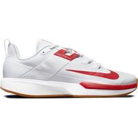 Nike Mens Vapor Lite Clay Tennis Shoes - White/University Red