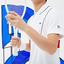 Lacoste Mens Djokovic Polo Tee - White/Black/Red - thumbnail image 6