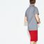 Lacoste Mens Polo - Grey/Blue - thumbnail image 4