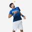 Lacoste Mens Djokovic Graphic Print Polo - Blue/White - thumbnail image 2