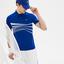 Lacoste Mens Djokovic Graphic Print Polo - Blue/White