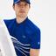 Lacoste Mens Djokovic Graphic Print Polo - Blue/White - thumbnail image 6
