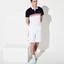 Lacoste Mens Shaded Colourblock Technical Pique Polo - Navy Blue/White/Red - thumbnail image 4