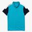 Lacoste Mens Sport Polo - Turquoise/Navy Blue/White - thumbnail image 1