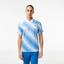 Lacoste Mens Tennis x Novak Stretch Polo - White/Blue - thumbnail image 2