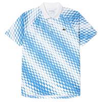 Lacoste Mens Tennis x Novak Stretch Polo - White/Blue