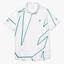 Lacoste Mens Djokovic Tennis Polo - White/Green - thumbnail image 1
