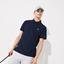Lacoste Mens Golf Striped Tech Jacquard Jersey Polo - Navy Blue - thumbnail image 5