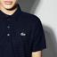 Lacoste Mens Golf Striped Tech Jacquard Jersey Polo - Navy Blue - thumbnail image 6