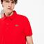Lacoste Mens Golf Striped Tech Jacquard Jersey Polo - Red - thumbnail image 5