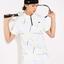 Lacoste Mens Graphic Breathable Pique Polo - White - thumbnail image 5