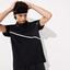 Lacoste Mens Contrast Accent Breathable Pique Polo - Black - thumbnail image 5