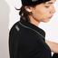 Lacoste Mens Contrast Accent Breathable Pique Polo - Black - thumbnail image 6