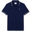 Lacoste Sport Mens Ultra-Dry Tennis Polo - Navy/White - thumbnail image 1