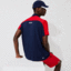 Lacoste Mens Tennis Polo - Red/Navy - thumbnail image 3