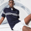 Lacoste Mens Sport X Novak Djokovic Ultra Light Tennis Polo - Navy/White - thumbnail image 2