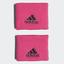 Adidas Tennis Small Wristband - Shock Pink - thumbnail image 1