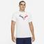Nike Mens Rafa T-Shirt - White - thumbnail image 1