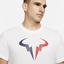 Nike Mens Rafa T-Shirt - White - thumbnail image 3