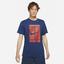 Nike Mens Tennis T-Shirt - Binary Blue - thumbnail image 1