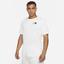 Nike Mens Tennis T-Shirt - White - thumbnail image 1