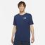 Nike Mens Tennis T-Shirt - Navy Blue - thumbnail image 1