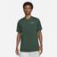 Nike Mens Dri-FIT Tennis Polo - Dark Green - thumbnail image 1