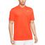 Nike Mens Dri-FIT Tennis Polo - Orange - thumbnail image 1
