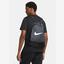 Nike Brasilia 9.5 Gym Sack - Grey/Black - thumbnail image 3