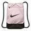 Nike Brasilia 9.5 Gym Sack - Light Pink/Black - thumbnail image 1