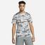 Nike Mens Dri-FIT Camo Tee - Grey - thumbnail image 1