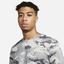 Nike Mens Dri-FIT Camo Tee - Grey - thumbnail image 3