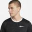 Nike Mens Dri-FIT Superset Top - Black - thumbnail image 3