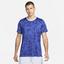 Nike Mens Dri-FIT Superset Top - Blue - thumbnail image 1