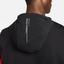 Nike Mens Training Hoodie - Black/Cinnabar - thumbnail image 5