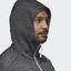 Adidas Mens Z.N.E. Hoodie - Dark Grey/Heather - thumbnail image 5