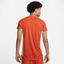 Nike Mens Dri-FIT Slam Top - Team Orange/Glacier Blue - thumbnail image 2