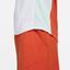 Nike Mens Dri-FIT Slam Top - Team Orange/Glacier Blue - thumbnail image 4